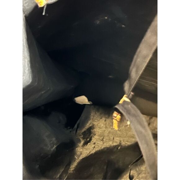 Tapestry Dog Themed Wheeled Shopping Tote With Zipper Closure - Picture 8 of 8